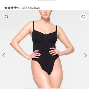 Skims sculpting thong body suit